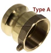 Camlock coupling brass type A