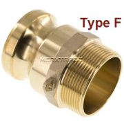 Camlock coupling brass type F