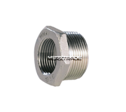 Reducing ring St.St. 1.4408 conical male thread & cylindrical female thread PN16