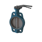 Butterfly valve wafer gearbox or lever GGG40/GGG40-Nickel/EPDM PN25