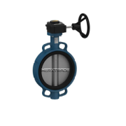 Butterfly valve wafer Gearbox Ductile iron/Stainless steel/EPDM PN10/16-ANSI150-JIS5K/10K