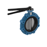 Butterfly valve LUG lever GGG40/Super Duplex/NBR PN10/16