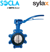 Butterfly LUG type Sylax with lever-Ductile iron/St.St.316/NBR-PN10/16