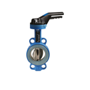 Butterfly valve wafer lever excellence range GGG50/Stainless.st/Alimentary silicone PN16