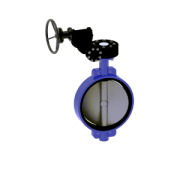 Butterfly valve wafer gearbox GGG40/St.St.316/EPDM PN16 DN350DN1200