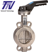 Butterfly valve wafer lever excellence range Stainless.st/Stainless.st/metal PN10/16