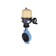 Butterfly valve wafer electric TTV 230V AC IP68 GGG50/RVS/GGG50/EPDM PN10/16