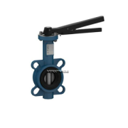 Butterfly valve wafer Lever  Ductile iron/Aluminium bronze/NBR PN10/16-ANSI150-JIS5K/10K
