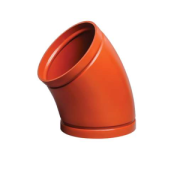 Victaulic Orange Elbow 45GR Coupling Style W11 AGS