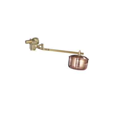 Berluto RSV G float valve, float valve brass copper with floater, threaded float valves