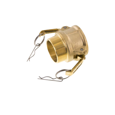 Camlock coupling Type B Brass BSP thread Saflok cam & groove