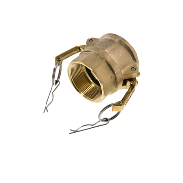 Camlock coupling Type D Brass BSP thread Saflok cam & groove