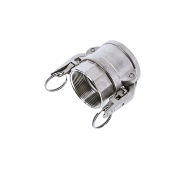 Camlock coupling type D security lock Stainless steel NBR thread female BSPT