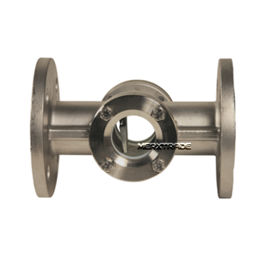 Kijkglas inspectieglas met flenzen roestvaststaal DIN ANSI 150lbs sight glass stainlesssteel 1238235000
