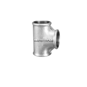 Malleable fittings, threaded malleable fittings, t-pieceThread BSPP, NPT, Malleable cast iron fittings,  BSP, BSPT, George fisher, GFPS, GF Fittings, Primofit, cast iron galvanized Eriks, carbon steel