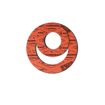 Flens pakking, flenspakking, flensafdichting, pakking, afdichtingring, vlakke dichting, klinger, klingersil, vezel, stoom, gas, water, vloeistof, NBR, NBR rubber, 4430, C-4430, C-4430 plus