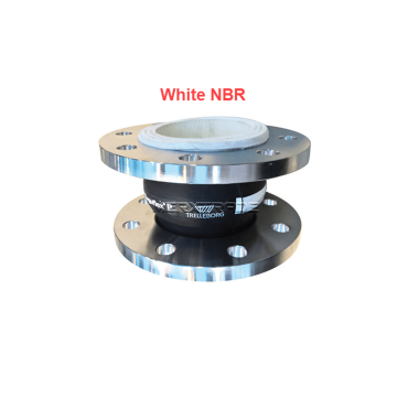 Compensator, Teguflex, Trelleborg, flens, compensator, flens, staal zink, RVS, PN10/16, industrieel