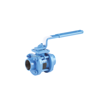 Ball valve ADLER 3-piece type FP3 thread BSPT