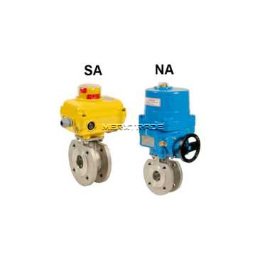 kogelkraan tussenklem wafer aandrijving elektrisch 230Volt roestvaststaal ball valve wafer electric actuator 771XS