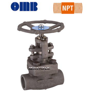 TRIM12 schuifafsluiter draad NPT smeed staal  API OMB italie 118 zware industrie
