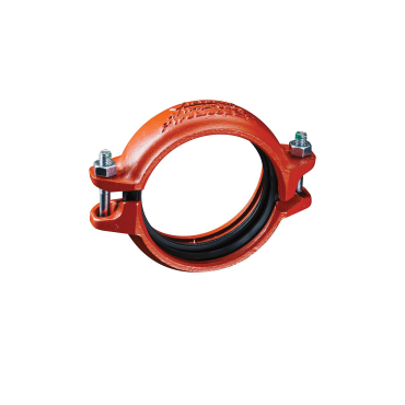 victaulic FireLock EZ™ Style 009N installatie klaar koppeling, victaulic pijpkoppeling, epoxy coating,rode koppeling
