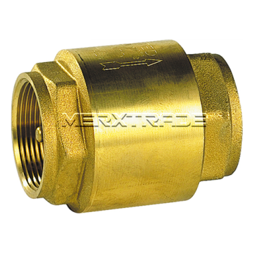 Check valve spring brass female BSP Check valve spring brass female BSP