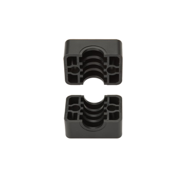 Hydac, Stauff, Pair of clamp jaws ribbed light series Polypropylene Hydac, Stauff, Pair of clamp jaws ribbed light series Polypropylene