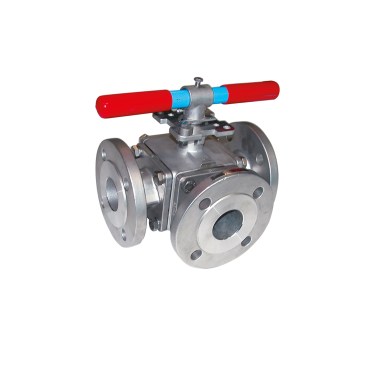3-way ball valve stainless steel, L bore, T bore, modentic, JC valves, Eriks, flanged DIN 3-way ball valve stainless steel, L bore, T bore, modentic, JC valves, Eriks, flanged DIN