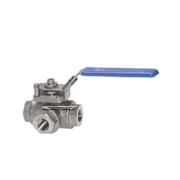 Ball valve 3 way eco line lever stainless steel/PTFE thread BSPP L-bore PN63, Econ 7760, eriks 11814700, 11814701, 11814702, 11814703, 11814704, 11814705, 11814706, 11814707 Ball valve 3 way eco line lever stainless steel/PTFE thread BSPP L-bore PN63, Econ 7760, eriks 11814700, 11814701, 11814702, 11814703, 11814704, 11814705, 11814706, 11814707