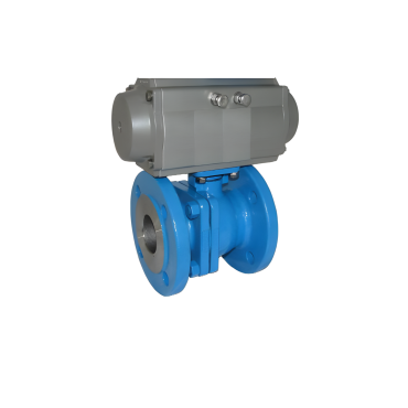 kogelkraan pneumatisch bediend veersluitend, econ 7249 , jc valves, adler, kogelkraan lucht bediend, haitima bolkraan lucht aangedreven, 