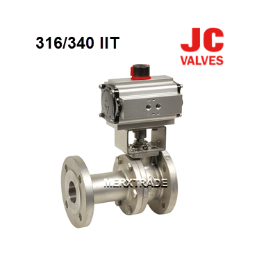 Ball valve JC 316IIT 340IIT JC ball valves stainless steel pneumatic single and double acting JC valves 316IIT Ball valve JC 316IIT 340IIT JC ball valves stainless steel pneumatic single and double acting JC valves 316IIT