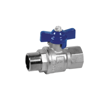 Ball valve compressed air brass/PTFE thread male-female BSPP airaga made in italy Ball valve compressed air brass/PTFE thread male-female BSPP airaga made in italy
