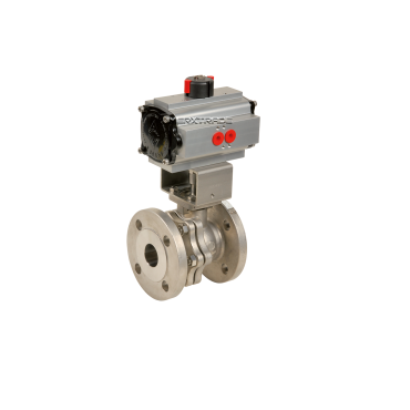 Ball valve 2-piece flanged pneumatic Actreg single acting stainless steel, ball valve, 3 piece body , steel, DIN PN16, industrial, Ball valves, Stainless steel ball valves, straight ball valves, angle ball valves, flanged ball valves, Thread BSPP, NPT, BS Ball valve 2-piece flanged pneumatic Actreg single acting stainless steel, ball valve, 3 piece body , steel, DIN PN16, industrial, Ball valves, Stainless steel ball valves, straight ball valves, angle ball valves, flanged ball valves, Thread BSPP, NPT, BS