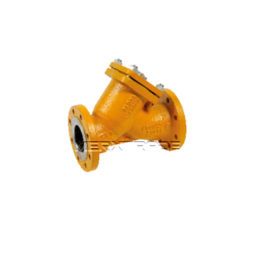 Y-strainer, flanged, Y-type, carbon steel, AISI 304, PN16, Industrial, Webshop, gas service