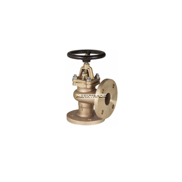 Globe valve 1271, bronze, SDNR, fixed disc, angle short design, PN16, marine valve Globe valve 1271, bronze, SDNR, fixed disc, angle short design, PN16, marine valve