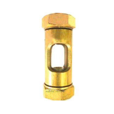 Sight glass brass NAC