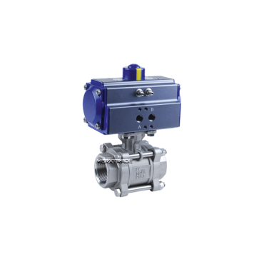 kogelkraan pneumatisch luchtbediend dubbelwerkend enkelwerkend alphair actreg eriks econosto ball valve pneumatic air double acting single acting stainlesssteel PN63 746