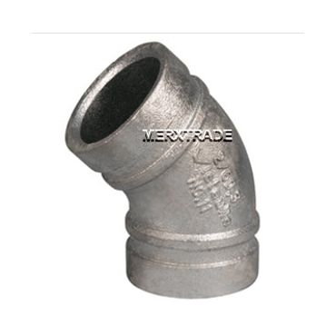 Curva In Acciaio Inox VICTAULIC P591: 45°, 3/4 Di Pollice, Tipo 304 (Nuovo Magazzino)