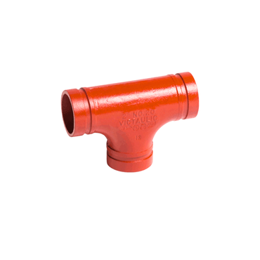 Victaulic Style 20 T-piece Orange Grooved pipe