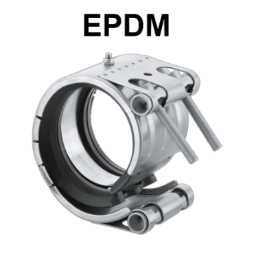 Norma reparatie koppeling EPDM RVS 316TI PN60 repair coupling 572 Norma reparatie koppeling EPDM RVS 316TI PN60 repair coupling 572