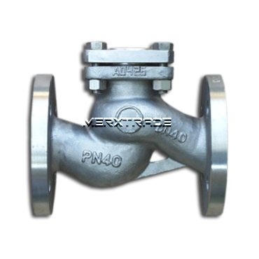 Terugslagklep roesvaststaal lift model RVS flenzen check valve stainless steel lift model flanges Terugslagklep roesvaststaal lift model RVS flenzen check valve stainless steel lift model flanges