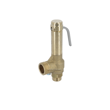 Safety valve, Goetze, berluto, brass, stainless steel, angle type, spring, Safety valve, Goetze, berluto, brass, stainless steel, angle type, spring,