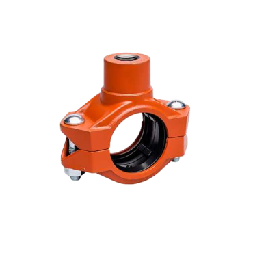 Victaulic branch coupling style 72 groove x female thread orange ductile iron Victaulic branch coupling style 72 groove x female thread orange ductile iron
