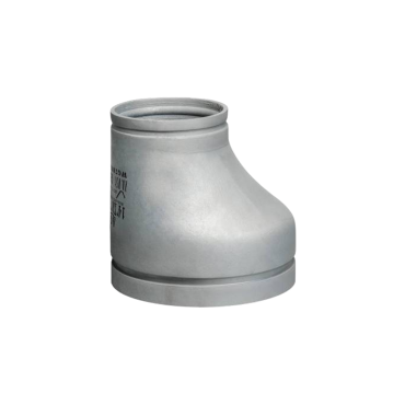 Victaulic style W51 eccentric reducer ductile iron galvanised