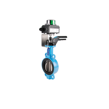 butterfly valve with limit switch GGG50 RVS EPDM IP67 PN16 butterfly valve wafer lever st.steel 1153 01200 MXT 115312000